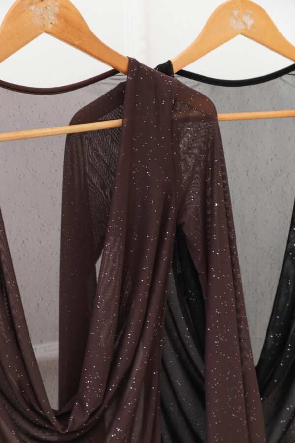 VESTIDO ELECTRA BUCHE TUL BRILLOS