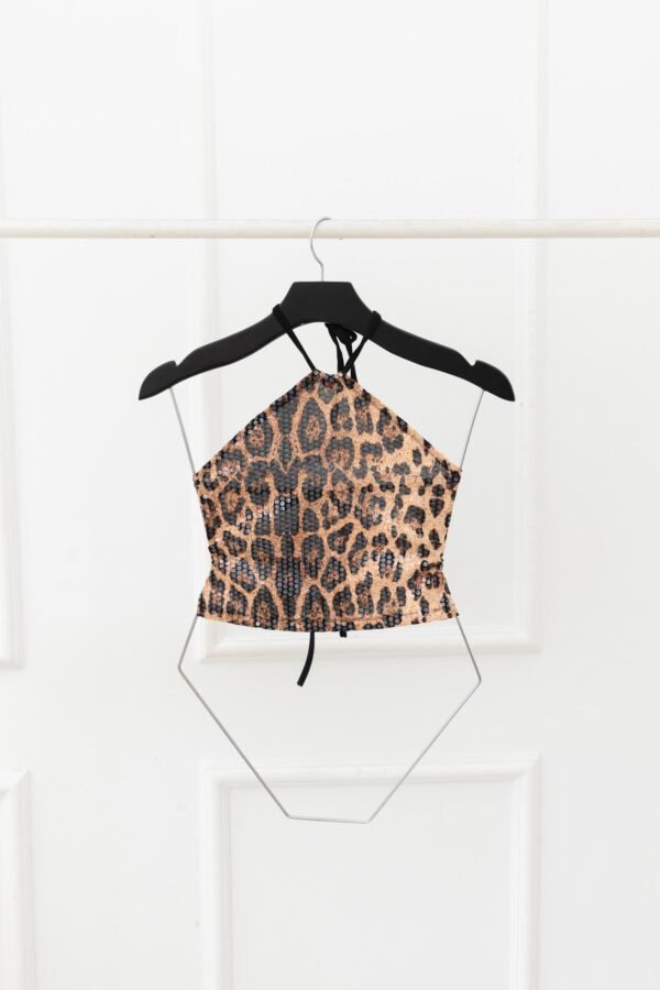 TOP JUANA ANIMAL LENTEJUELAS