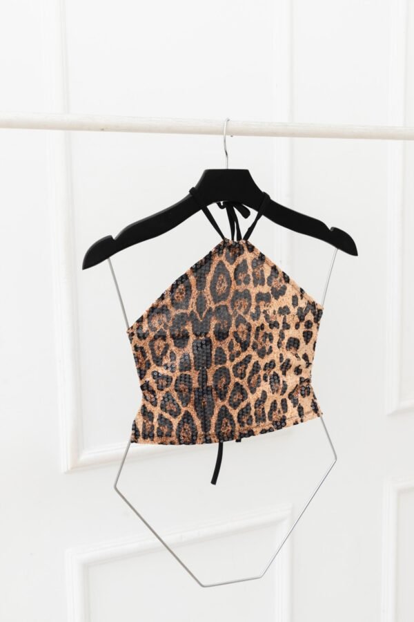 TOP JUANA ANIMAL LENTEJUELAS