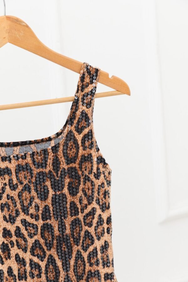 BODY CLARISA ANIMAL LENTEJUELAS