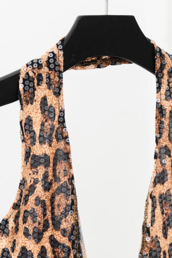 TOP LAIA ANIMAL LENTEJUELAS