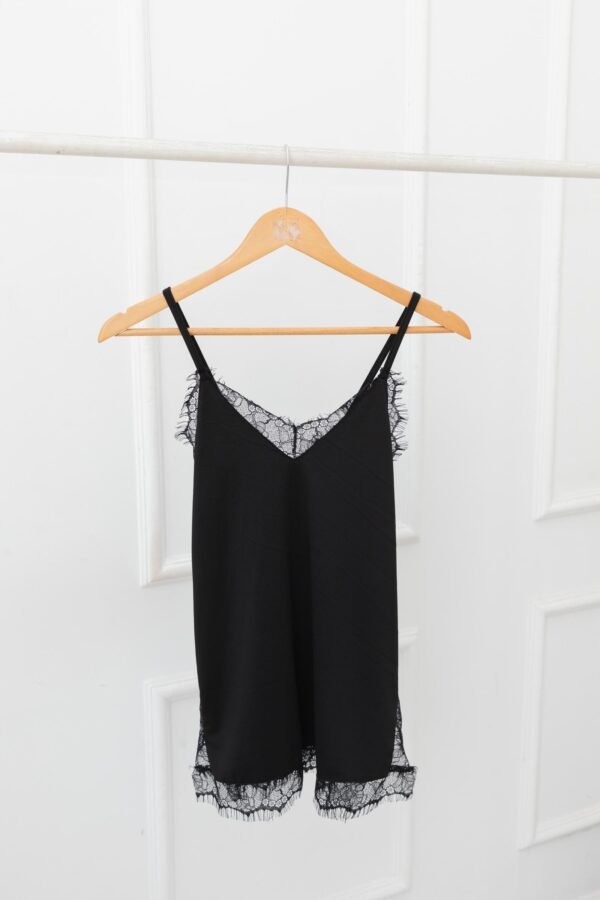 BLUSA MARINA LYCRA PUNTILLA