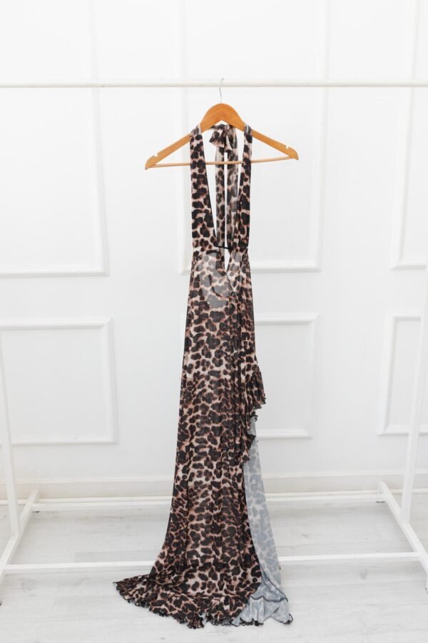 VESTIDO LALI TUL ANIMAL PRINT