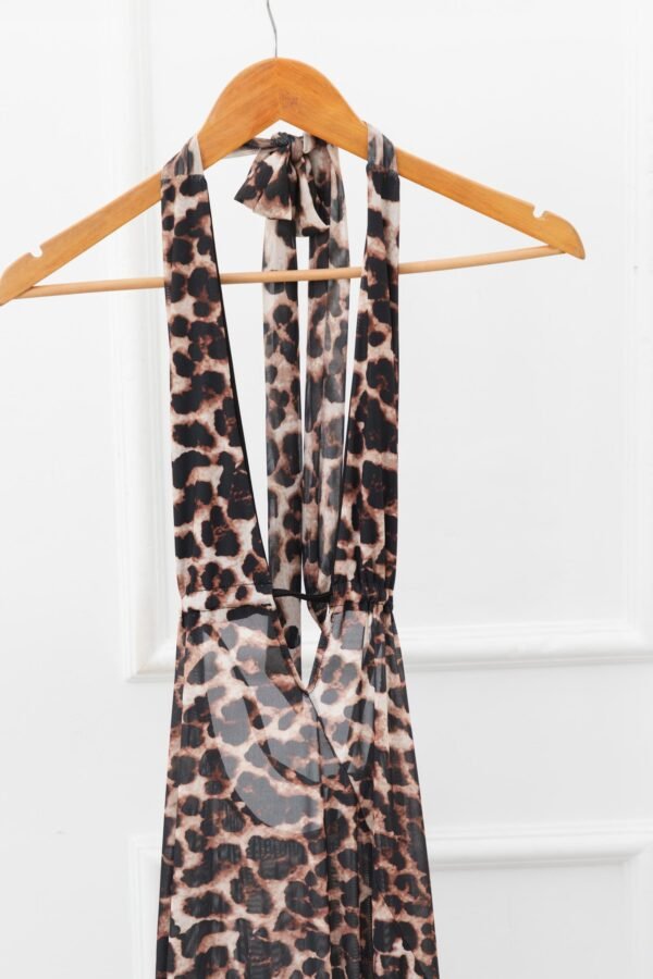 VESTIDO LALI TUL ANIMAL PRINT