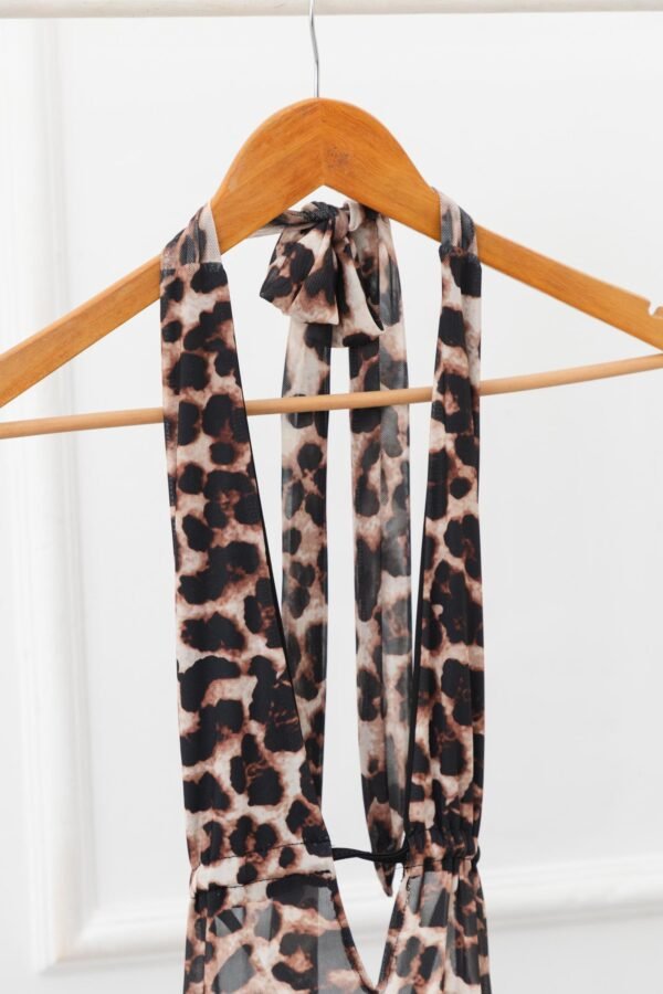 VESTIDO LALI TUL ANIMAL PRINT