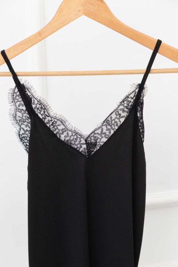 VESTIDO MAXIMA LYCRA PUNTILLA