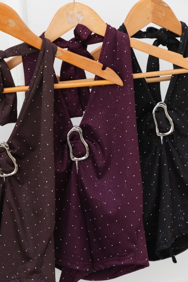 TOP MELA LYCRA GLITTER