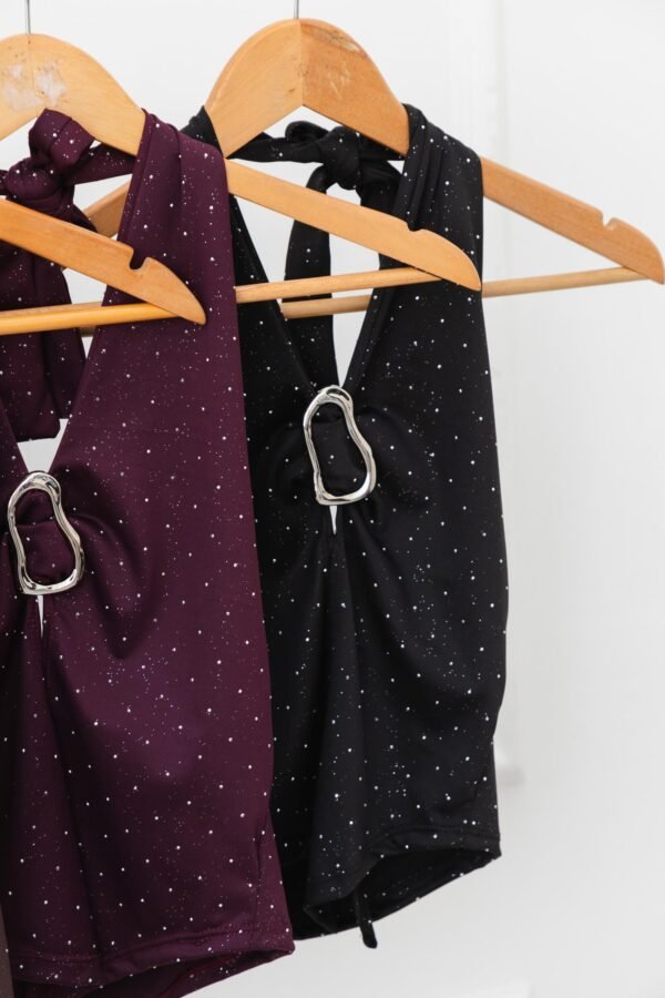 TOP MELA LYCRA GLITTER