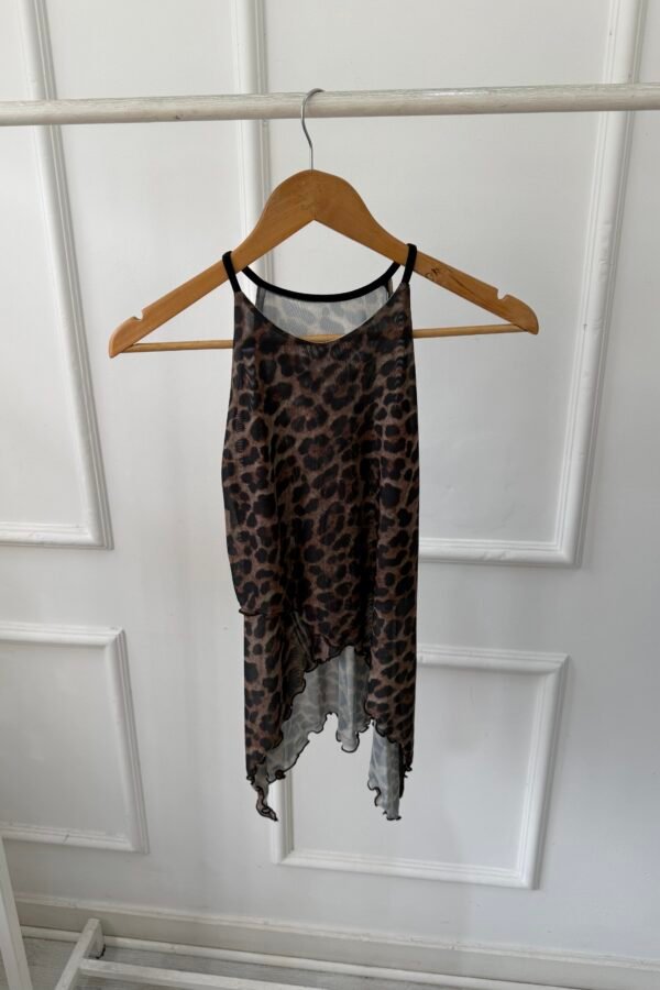 TOP ALICIA TUL ANIMAL PRINT