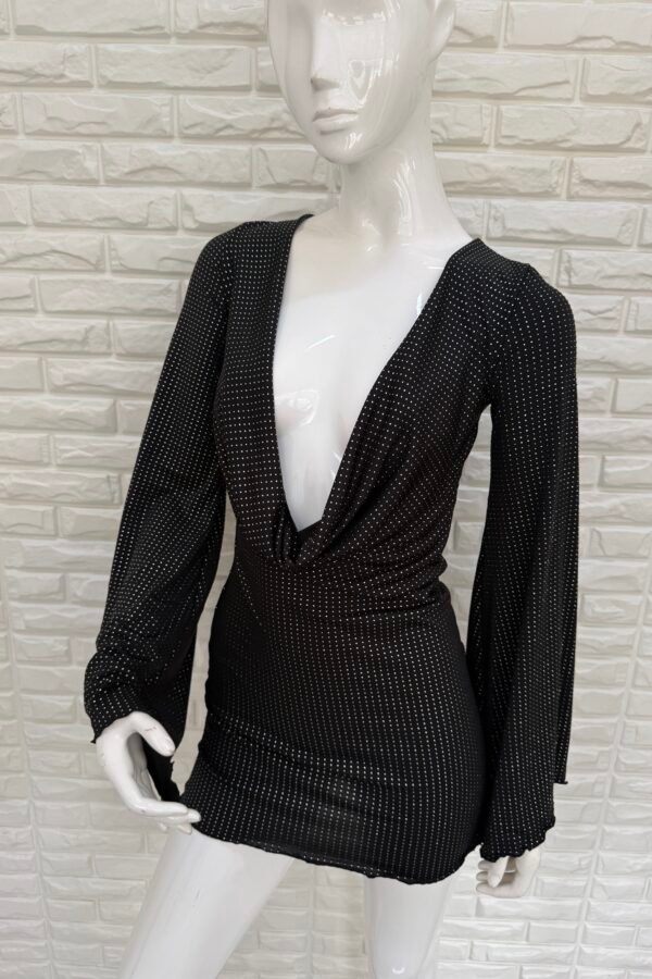 VESTIDO ELECTRA BUCHE LYCRA BRILLOS