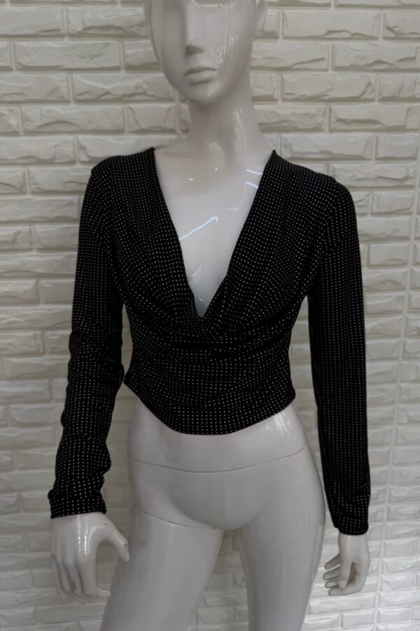 MANGA LARGA BUCHE LYCRA BRILLOS