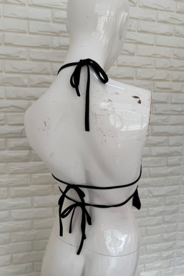 TOP JOSEFINA BUCHE LYCRA BRILLOS