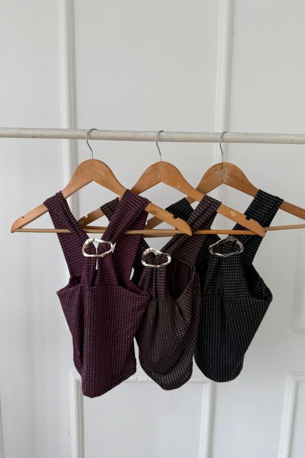 TOP RENATA LYCRA BRILLOS