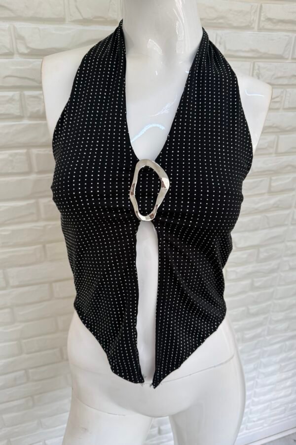 TOP MELA LYCRA BRILLOS