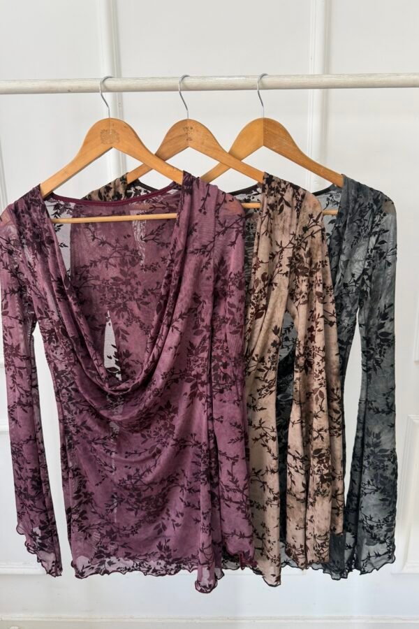 VESTIDO ELECTRA TUL FLOR BATIK