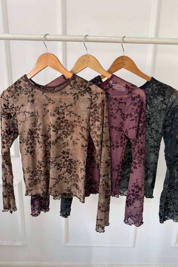 MANGA LARGA TUL FLOR BATIK