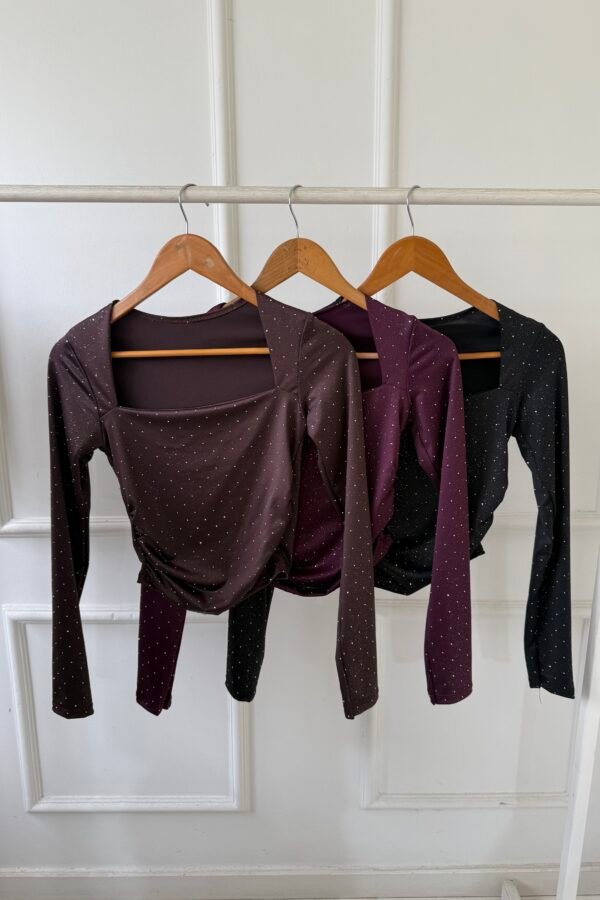 MANGA LARGA ANAHI LYCRA GLITTER