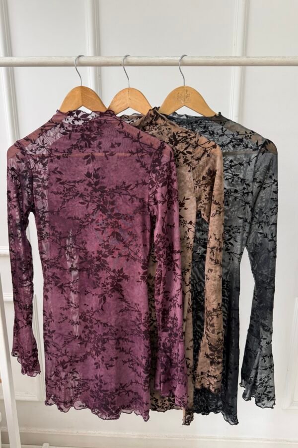 VESTIDO ARIANA TUL FLOR BATIK