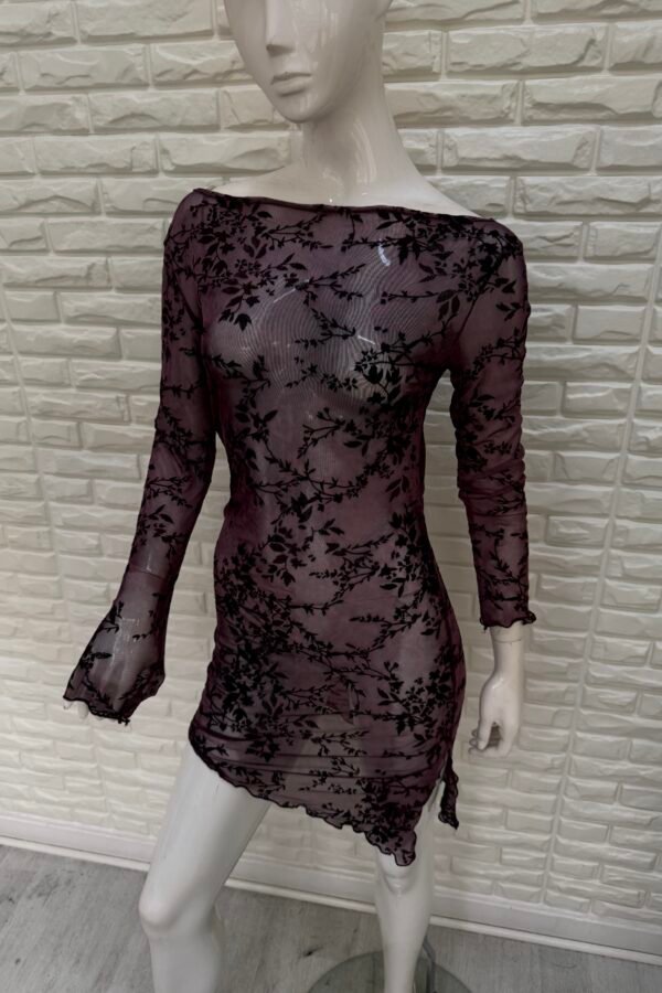 VESTIDO DALMA TUL FLOR BATIK