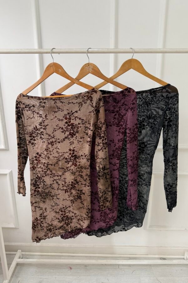 VESTIDO DALMA TUL FLOR BATIK