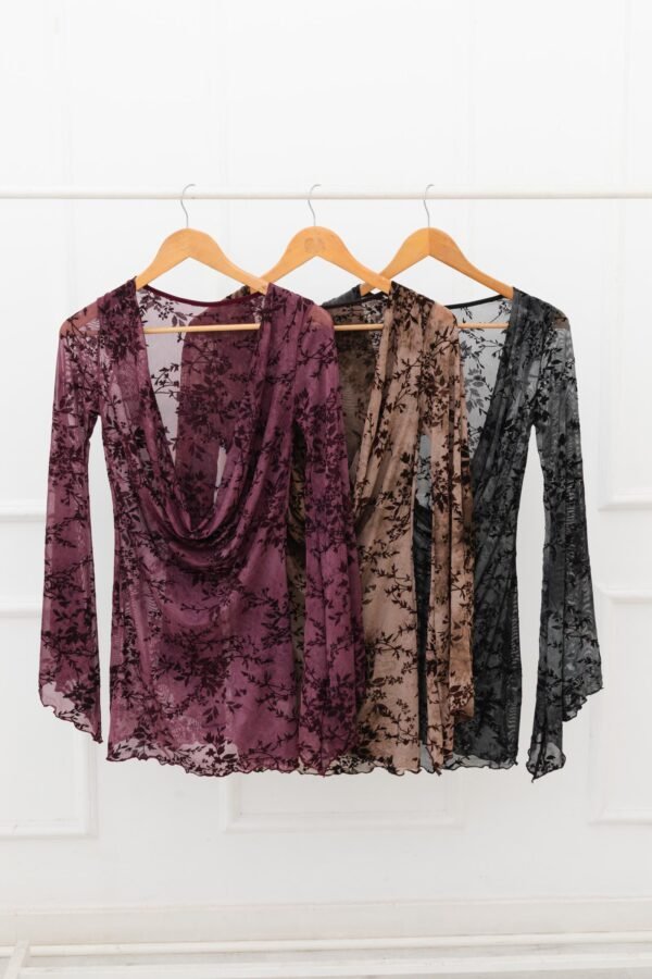 VESTIDO ELECTRA TUL FLOR BATIK