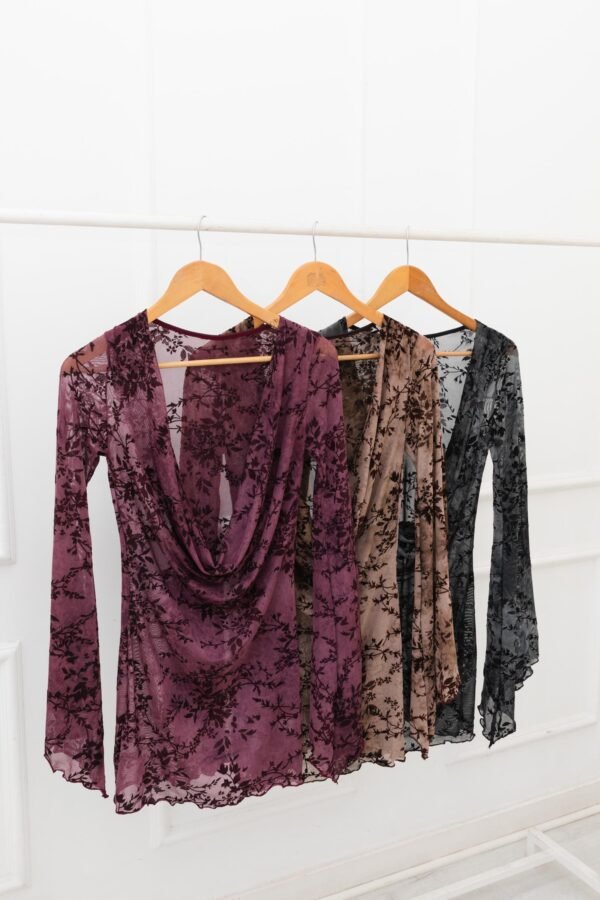 VESTIDO ELECTRA TUL FLOR BATIK