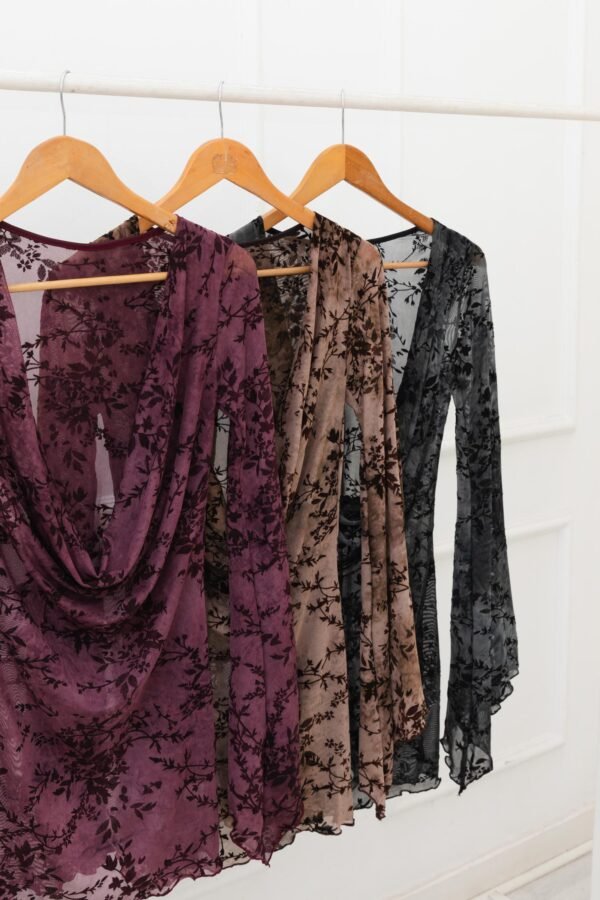 VESTIDO ELECTRA TUL FLOR BATIK