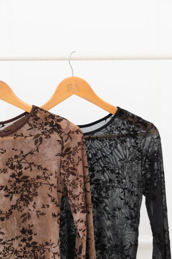 MANGA LARGA TUL FLOR BATIK