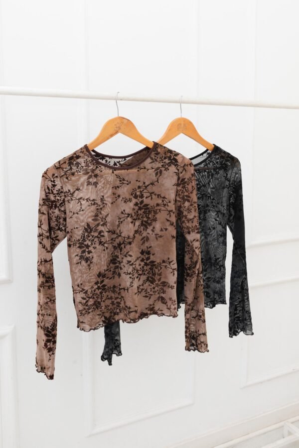 MANGA LARGA TUL FLOR BATIK