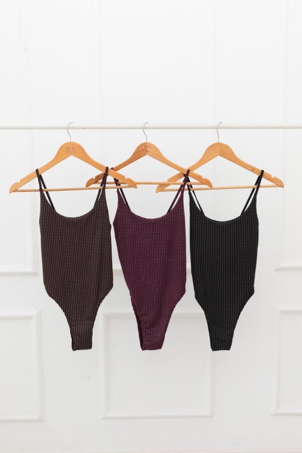 BODY FRANCISCA LYCRA BRILLOS