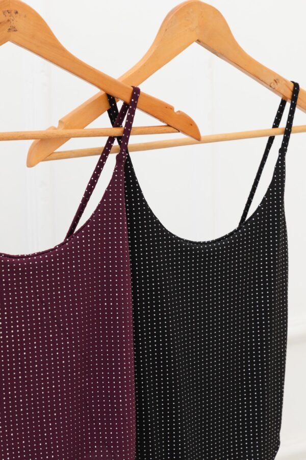 BODY FRANCISCA LYCRA BRILLOS