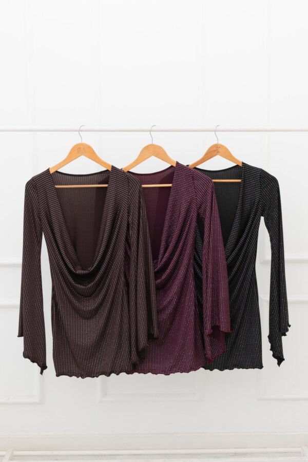 VESTIDO ELECTRA BUCHE LYCRA BRILLOS