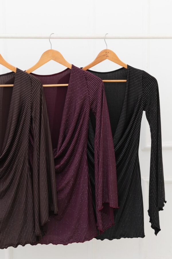 VESTIDO ELECTRA BUCHE LYCRA BRILLOS