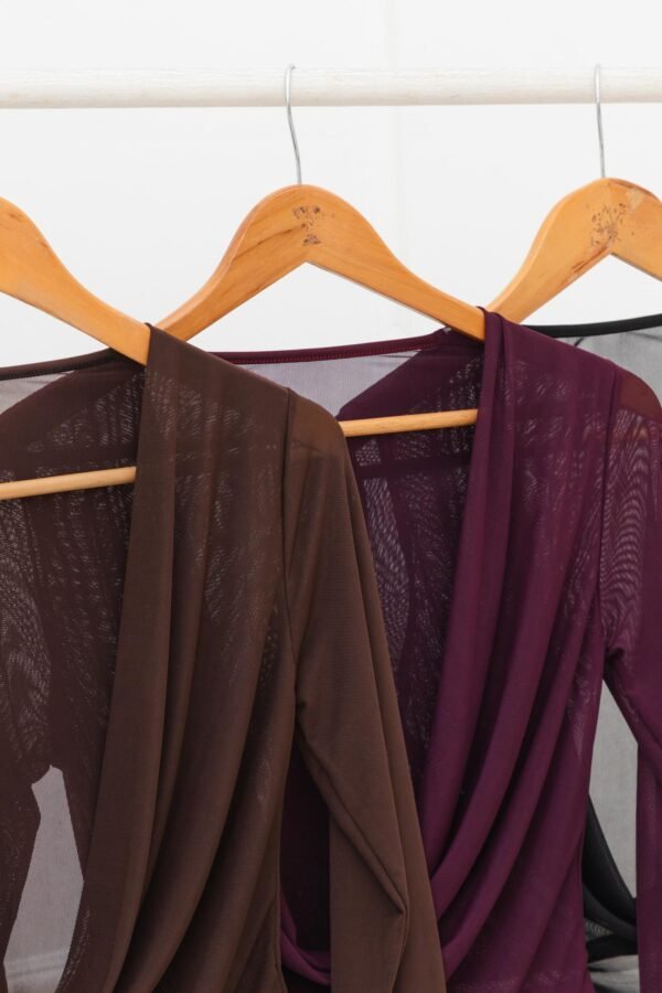 MANGA LARGA BUCHE TUL LISO