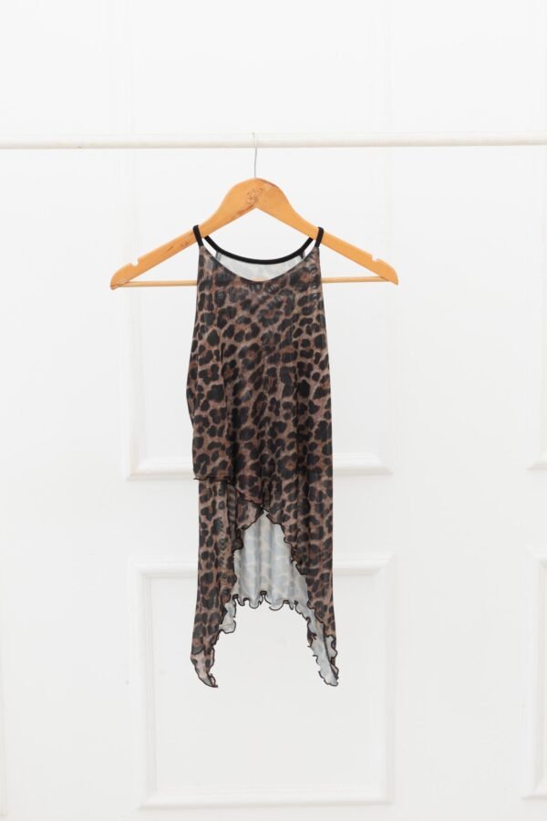 TOP ALICIA TUL ANIMAL PRINT
