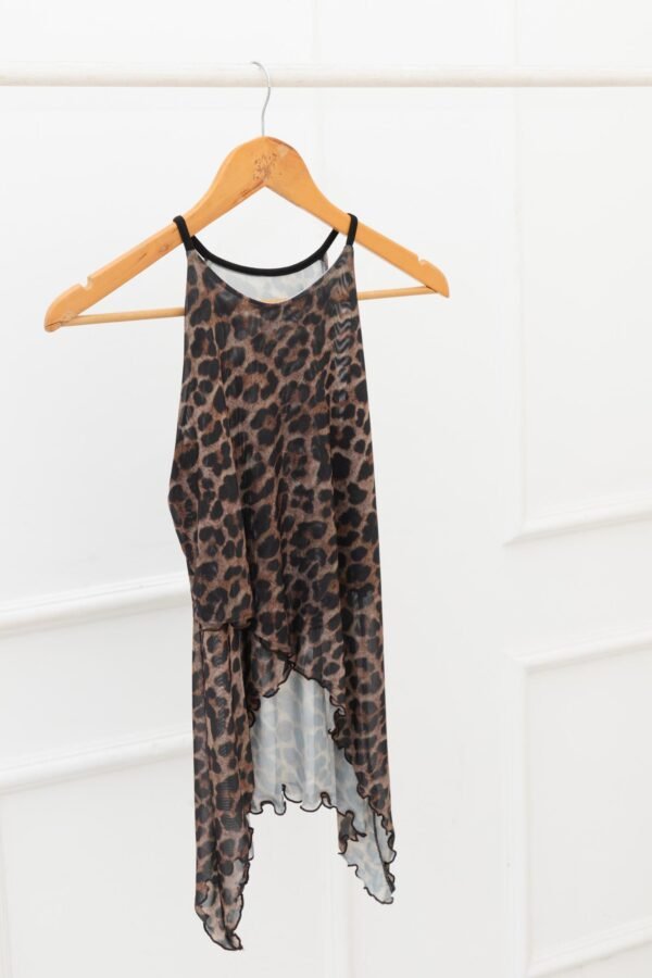 TOP ALICIA TUL ANIMAL PRINT
