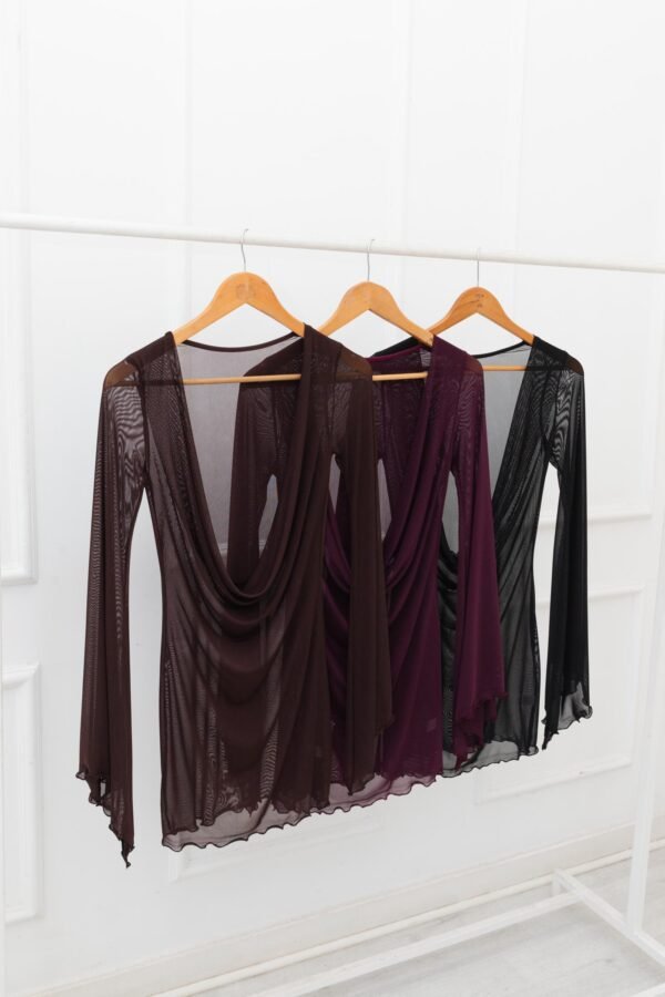 VESTIDO ELECTRA BUCHE TUL LISO