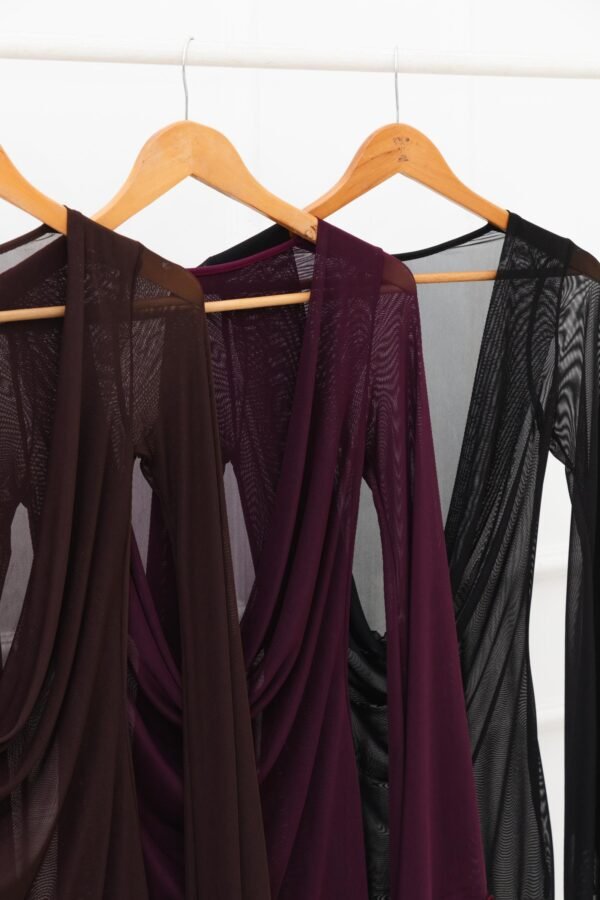 VESTIDO ELECTRA BUCHE TUL LISO