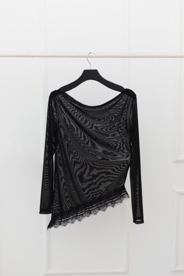 MANGA LARGA SUSI TUL PUNTILLA