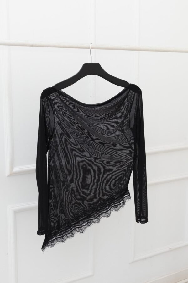 MANGA LARGA SUSI TUL PUNTILLA