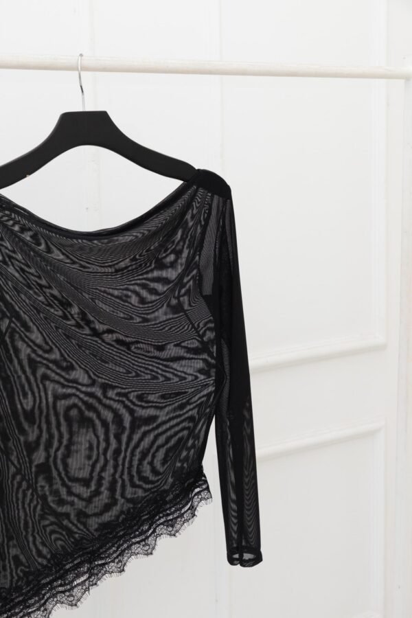 MANGA LARGA SUSI TUL PUNTILLA