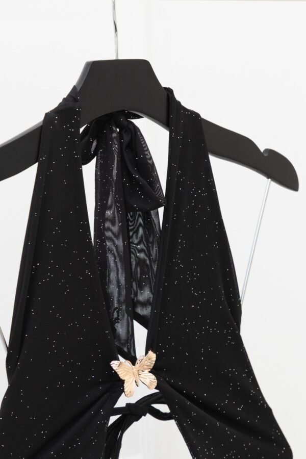 VESTIDO JESICA TUL BRILLOS