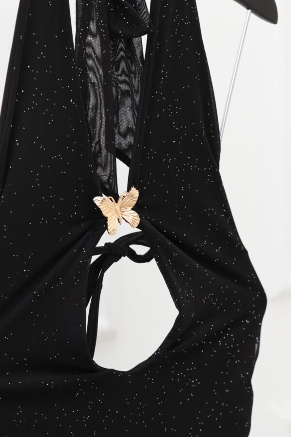 VESTIDO JESICA TUL BRILLOS