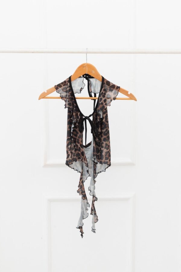 TOP MIA TUL ANIMAL PRINT