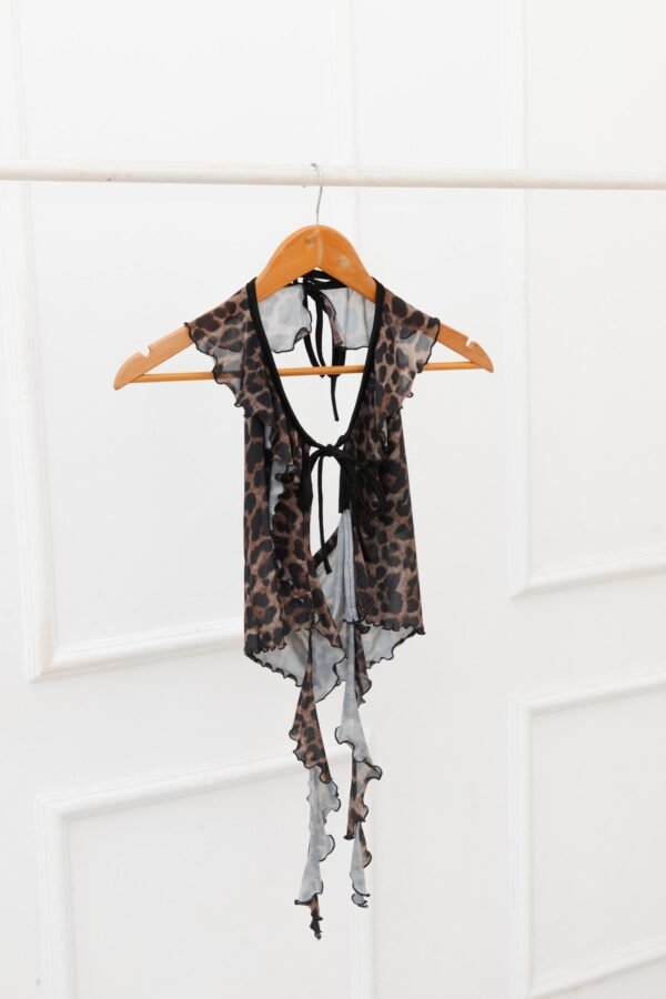 TOP MIA TUL ANIMAL PRINT