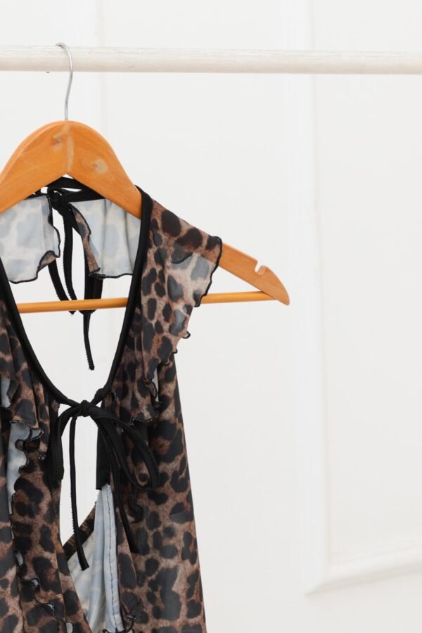 TOP MIA TUL ANIMAL PRINT