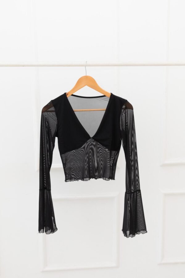 MANGA LARGA SELMA TUL LISO