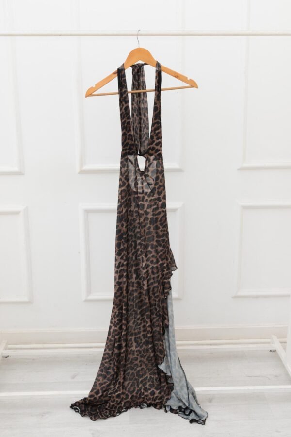 VESTIDO LALI TUL ANIMAL PRINT