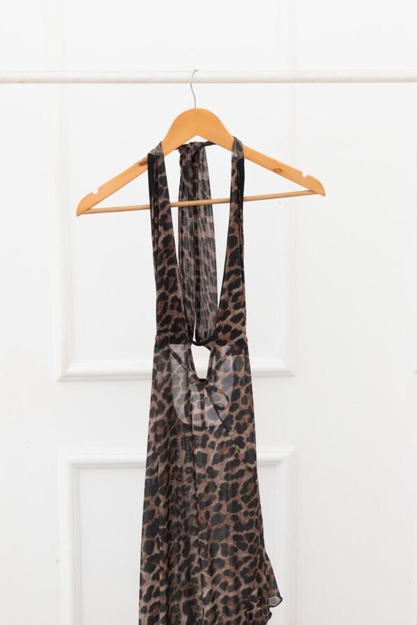 VESTIDO LALI TUL ANIMAL PRINT