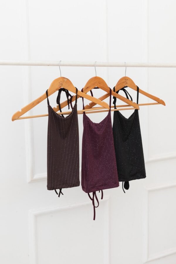 TOP JOSEFINA LYCRA BRILLOS